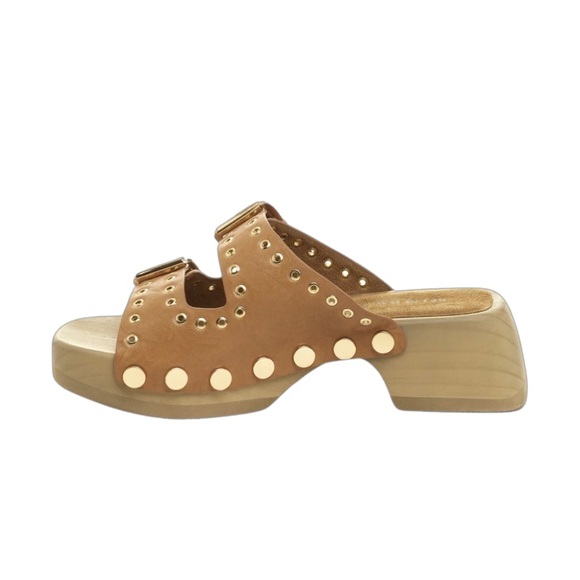 Kelsi Dagger Jolt Tan Clog Sandals brand new size 8 - Picture 4 of 9